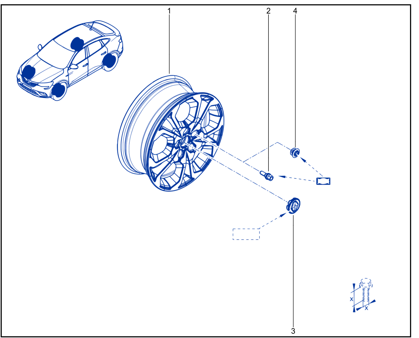 Wheel Nut - 01089501