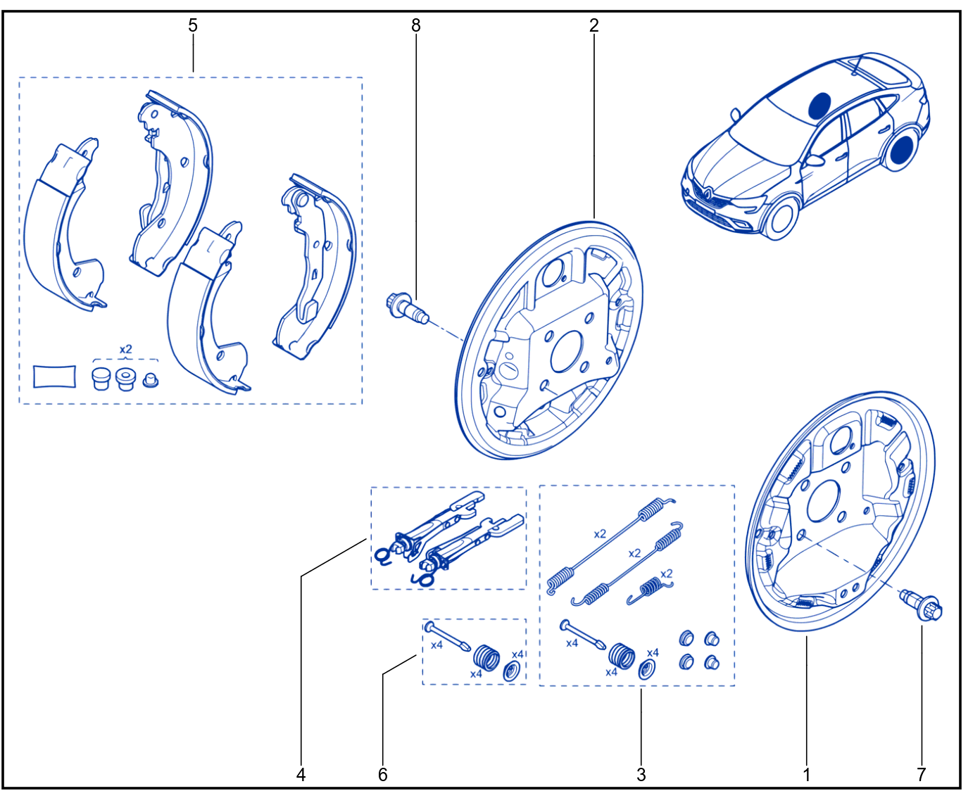 Rear Brake - 01089570