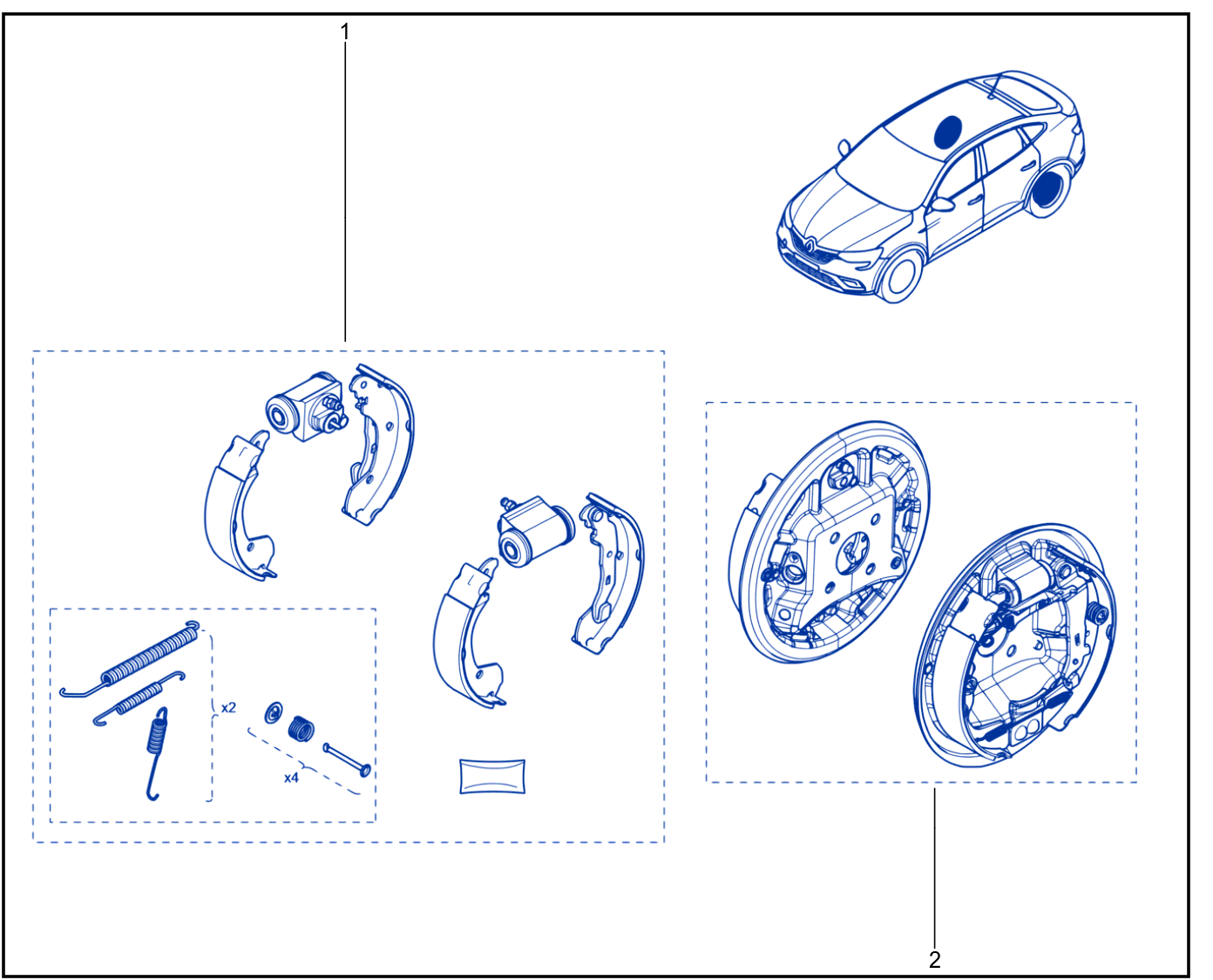 Rear Brake - 01089574