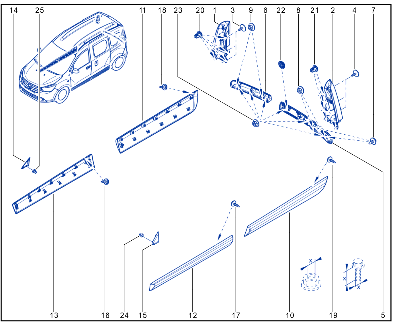 Protection Strip - Trim - 01089724