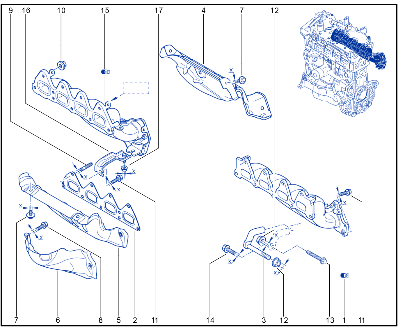 Inlet Manifold - 01089813