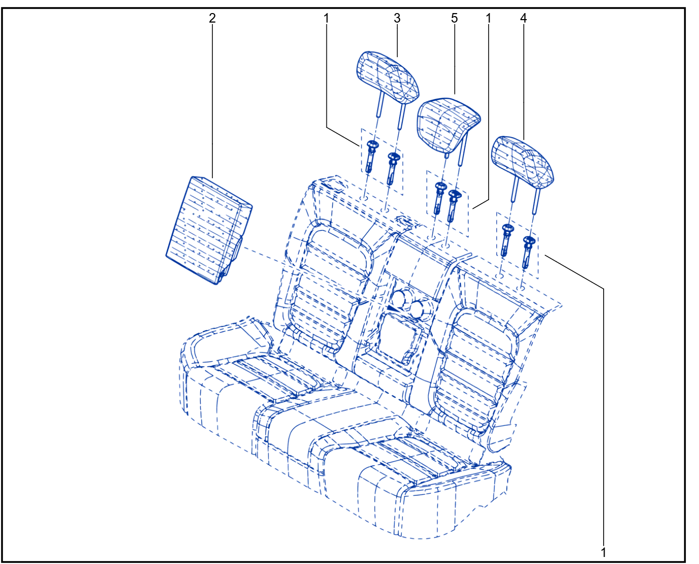 Headrest - 01089832