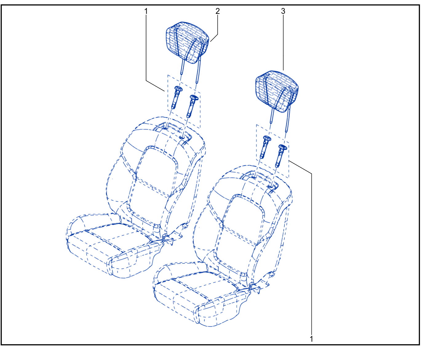 Headrest - 01089835