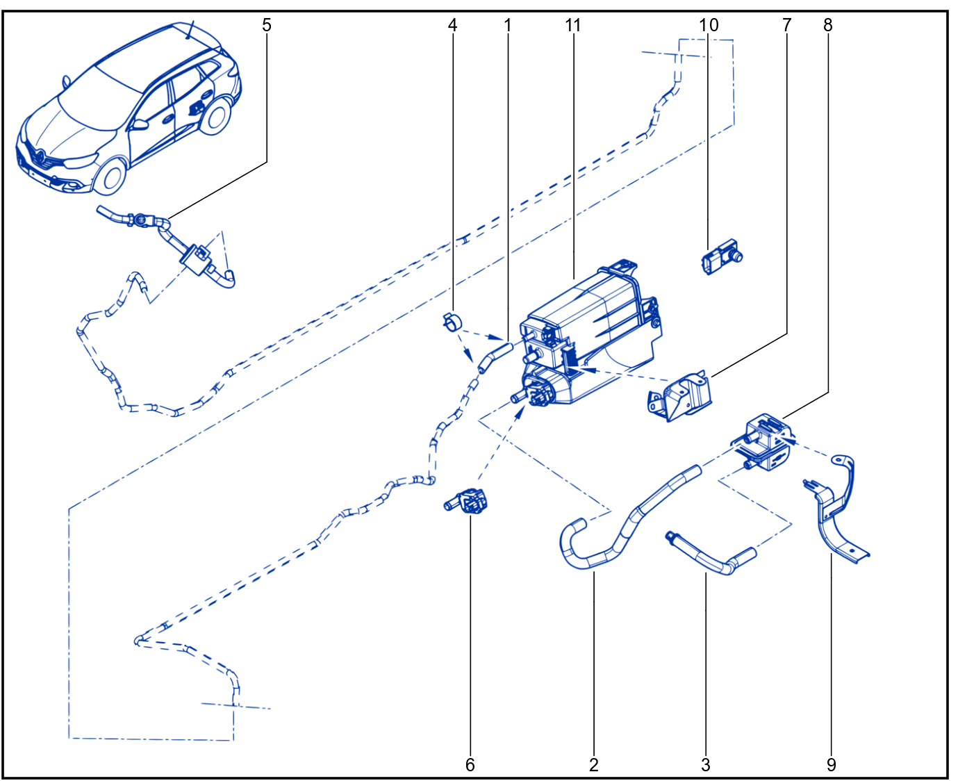 Fuel Vapour Recirculation - 147A-003-01