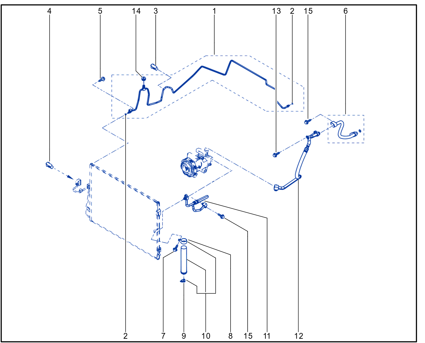 Main Air Conditioning Circuit - 01089978