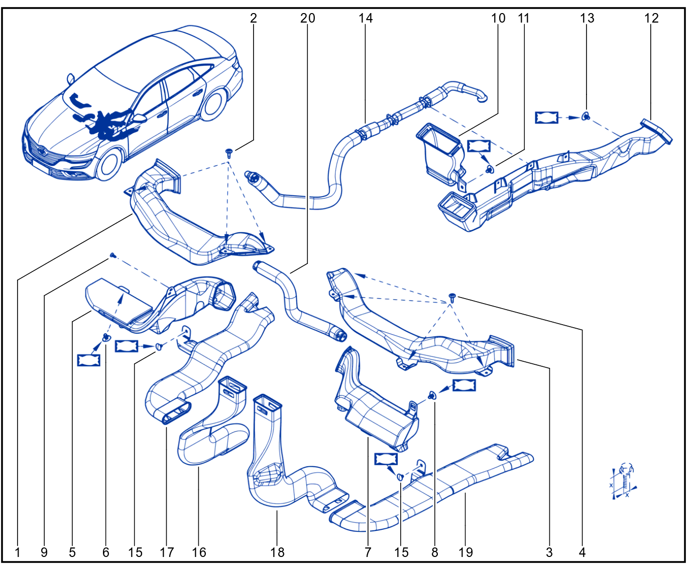 Air Distribution Circuit - 01090098
