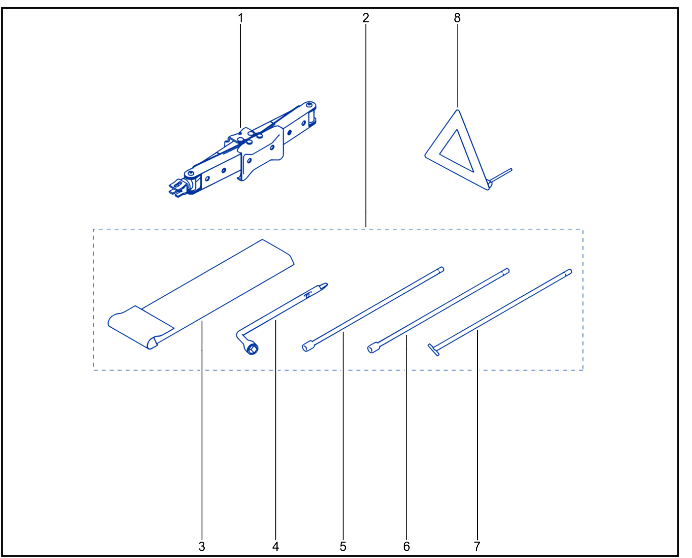 Jack And Anti-Puncture System - 01090105