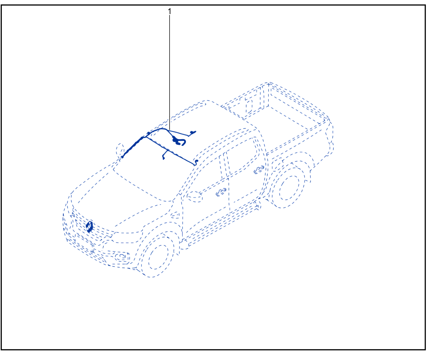Wiring - Passenger Compartment Components - 01090155