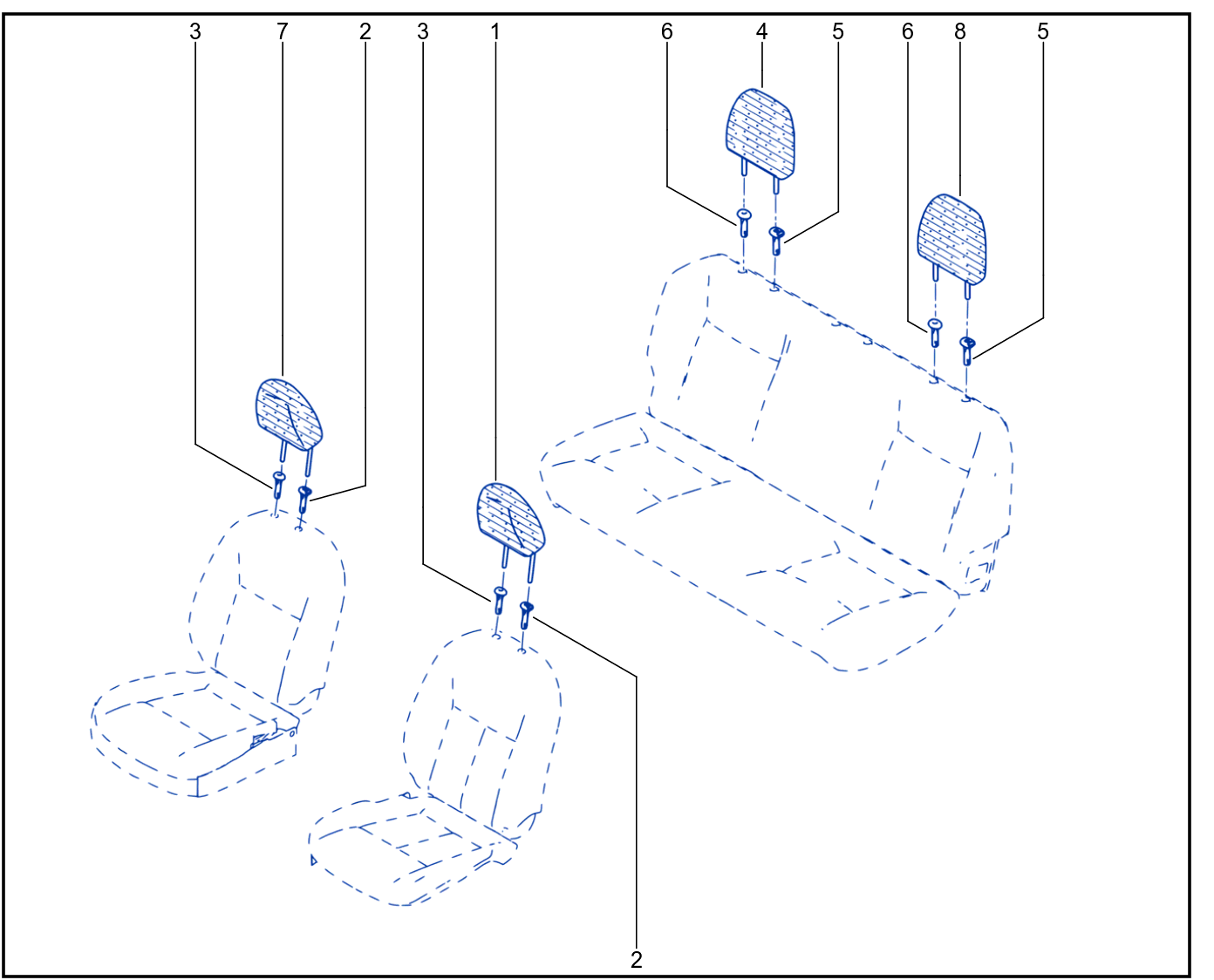 Headrest - 01090192