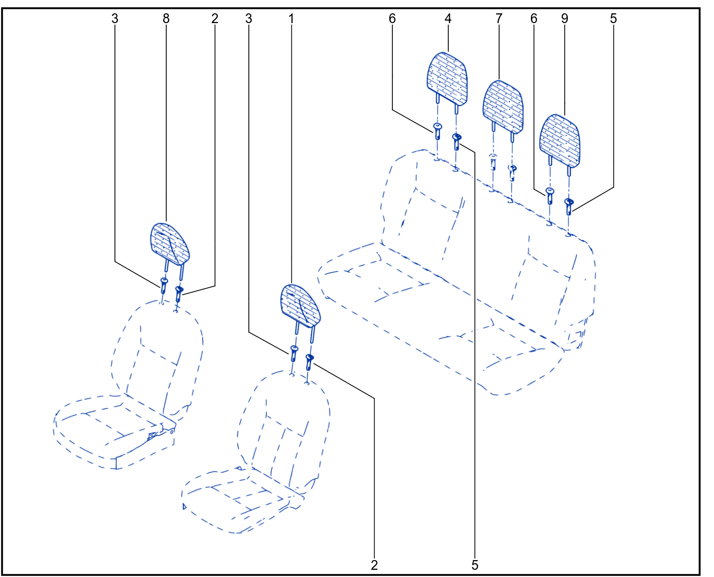 Headrest - 01090194