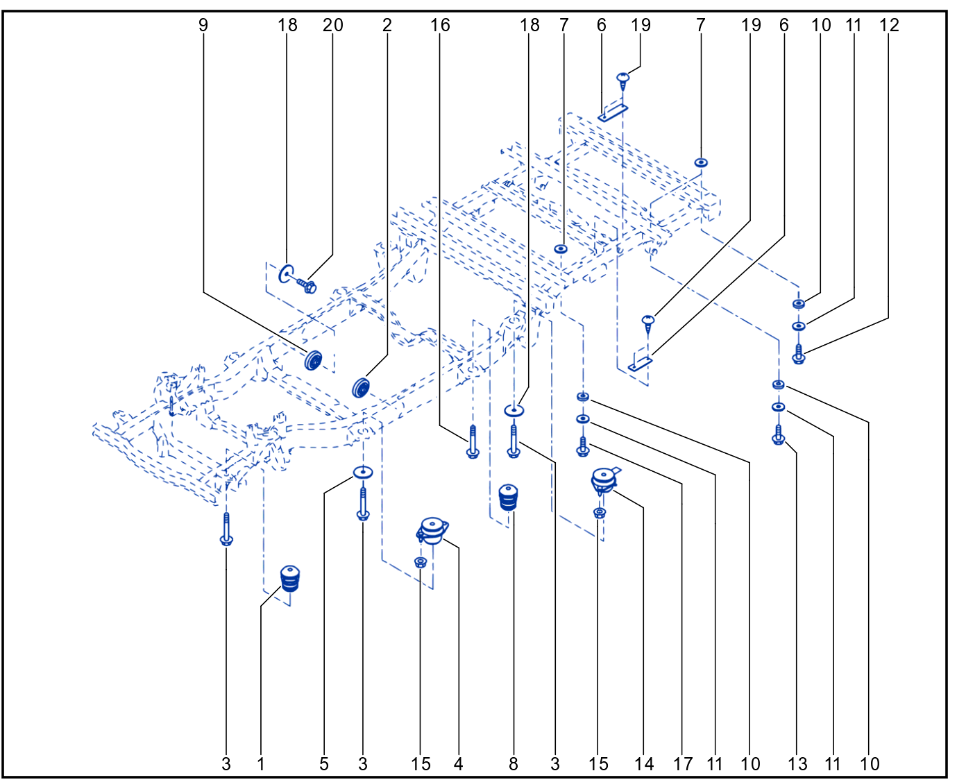 Rear Axle Component - 01090196