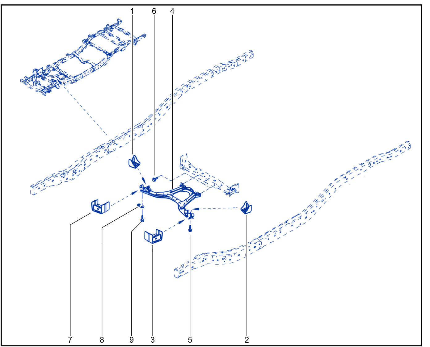 Front Axle Component - 01090258