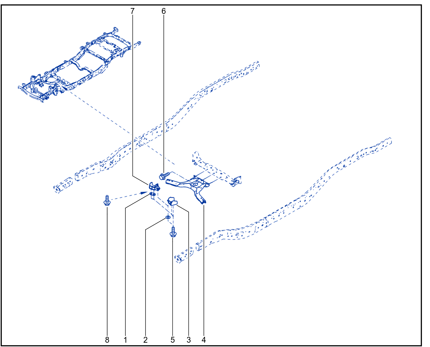 Front Axle Component - 01090259