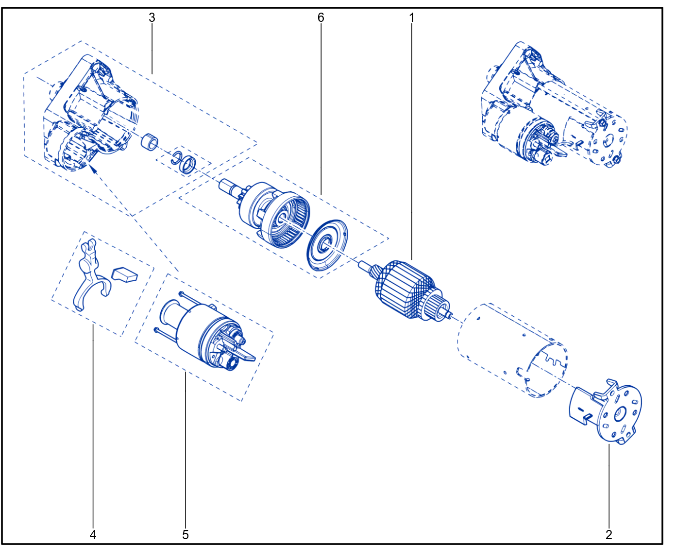 Starter Motor - 01090277