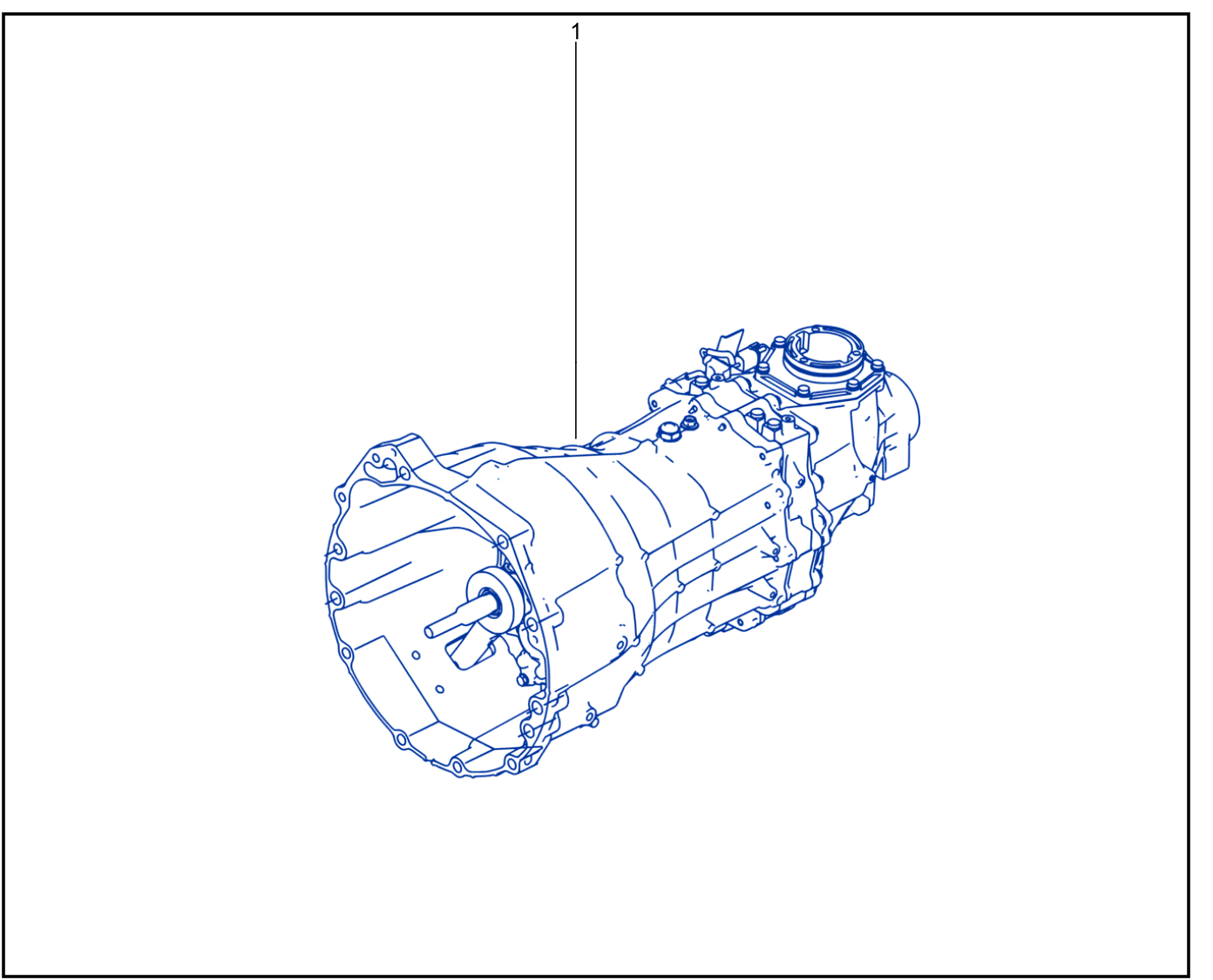Assembled Gearbox - 01090333
