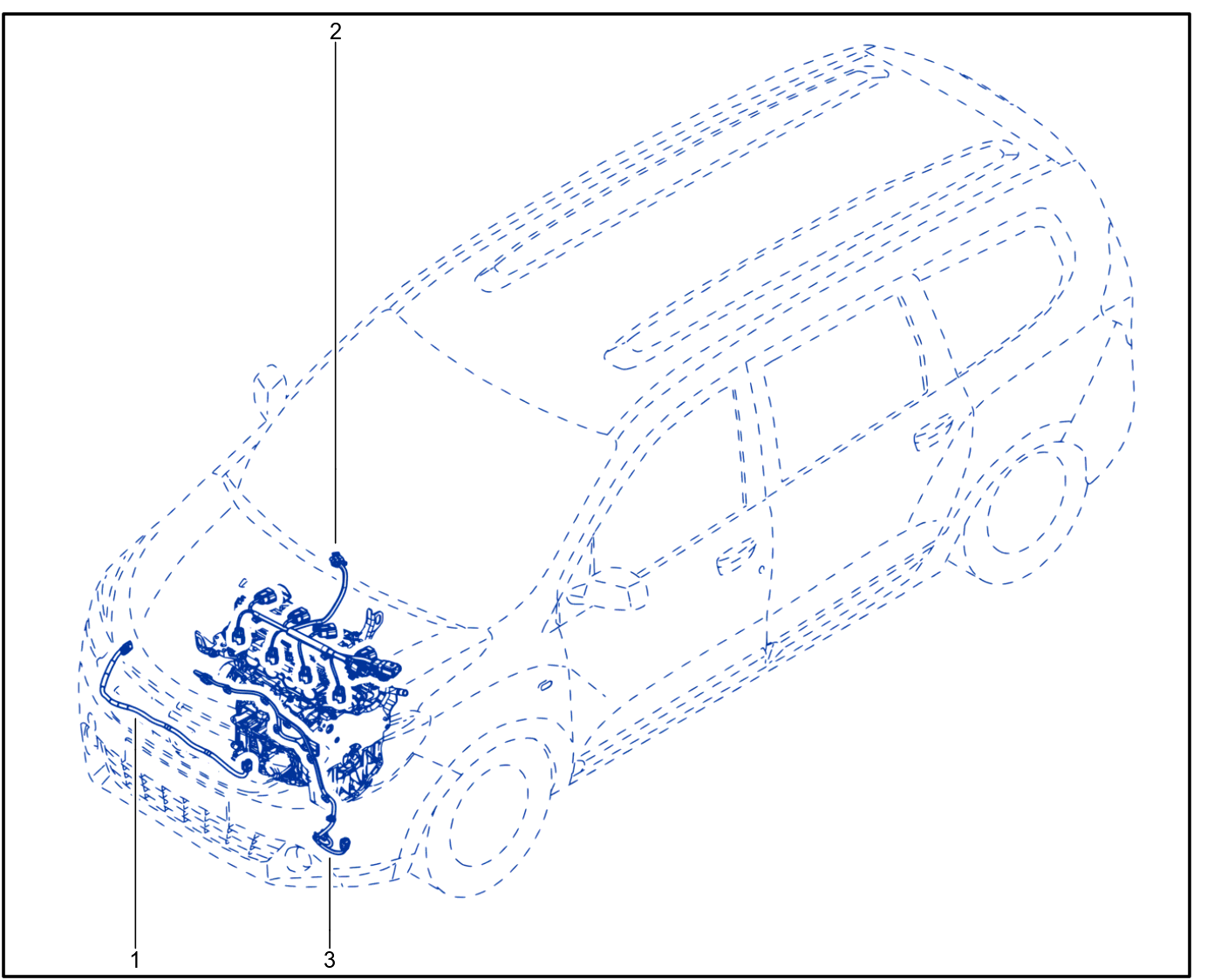 Wiring - Engine Components - 01090413