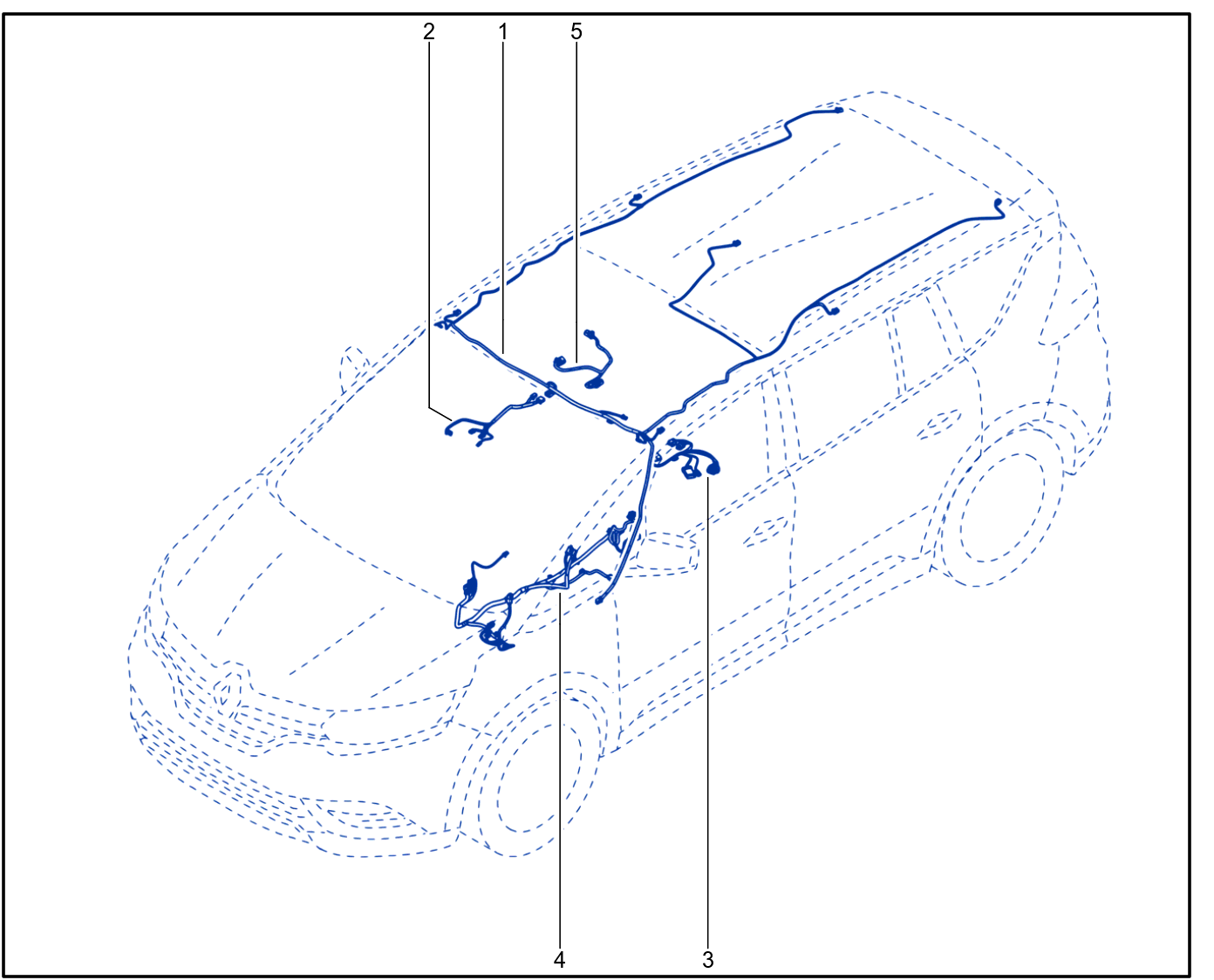 Wiring - Passenger Compartment Components - 01090494