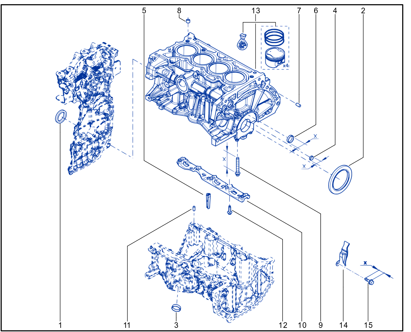 Cylinder Block - 01090542