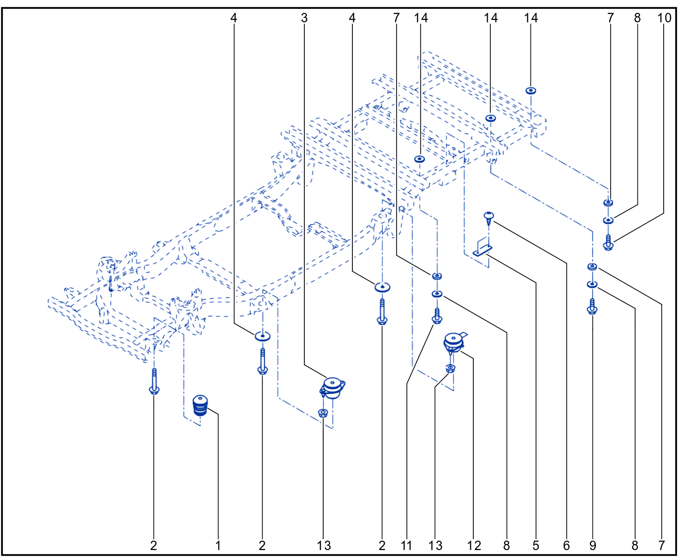 Rear Axle Component - 01090557
