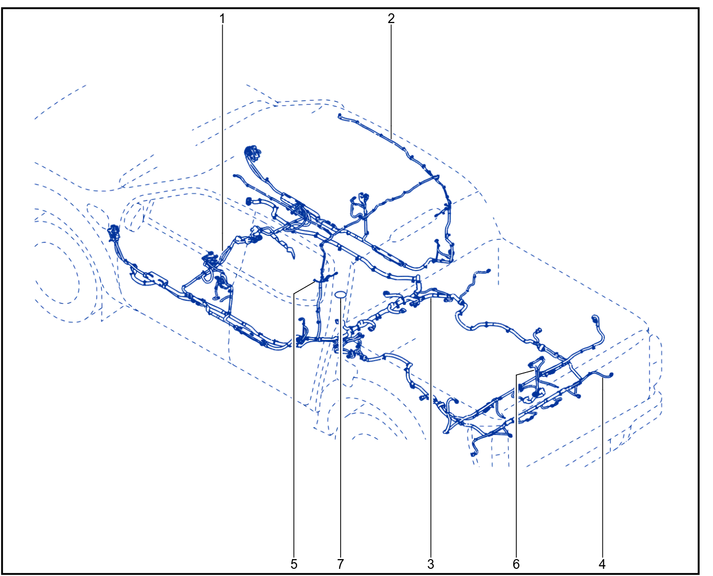 Wiring - Passenger Compartment Components - 01090562