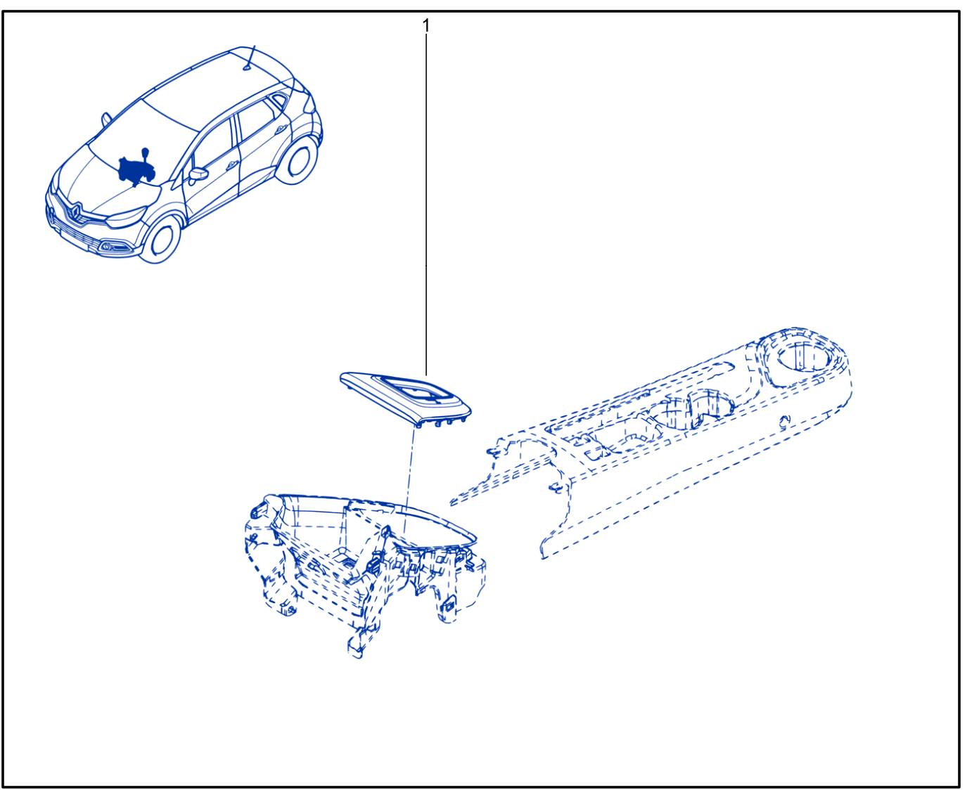 Centre Console - 01090598