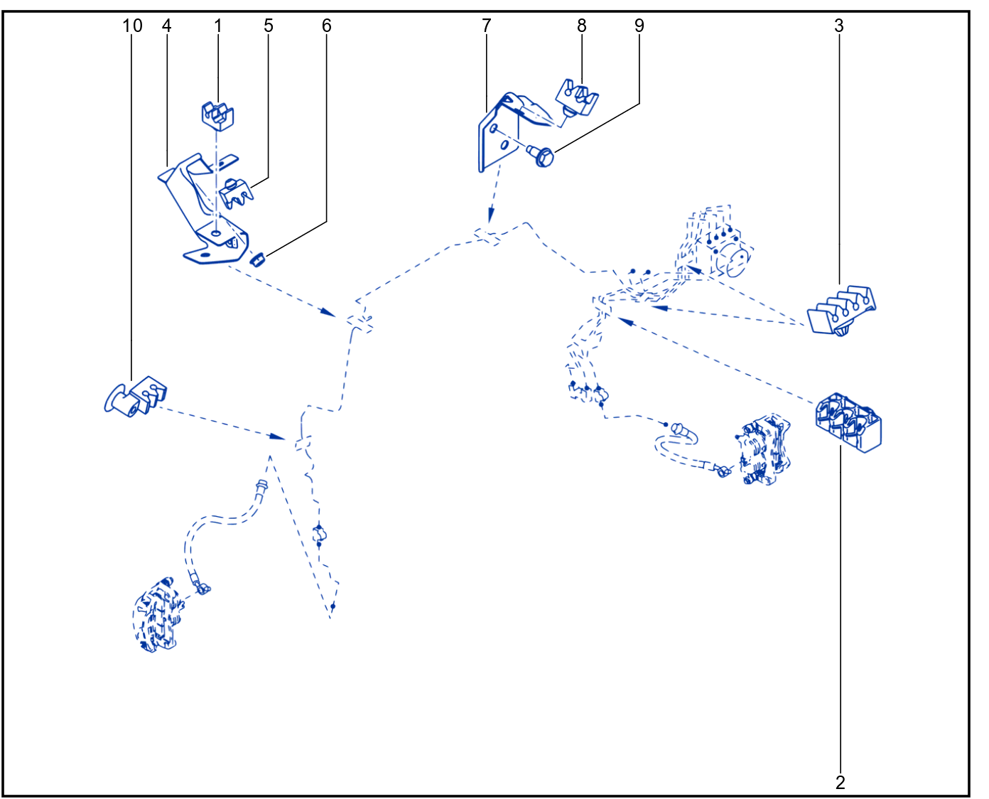Brake Circuit - 01090696