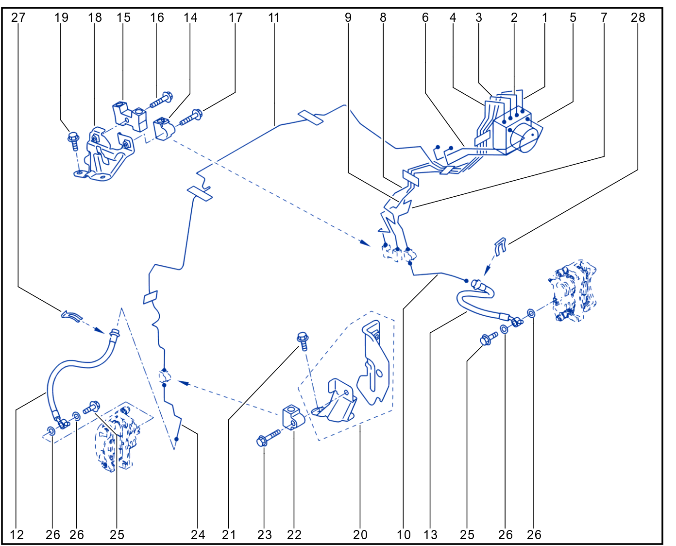 Brake Circuit - 01090730