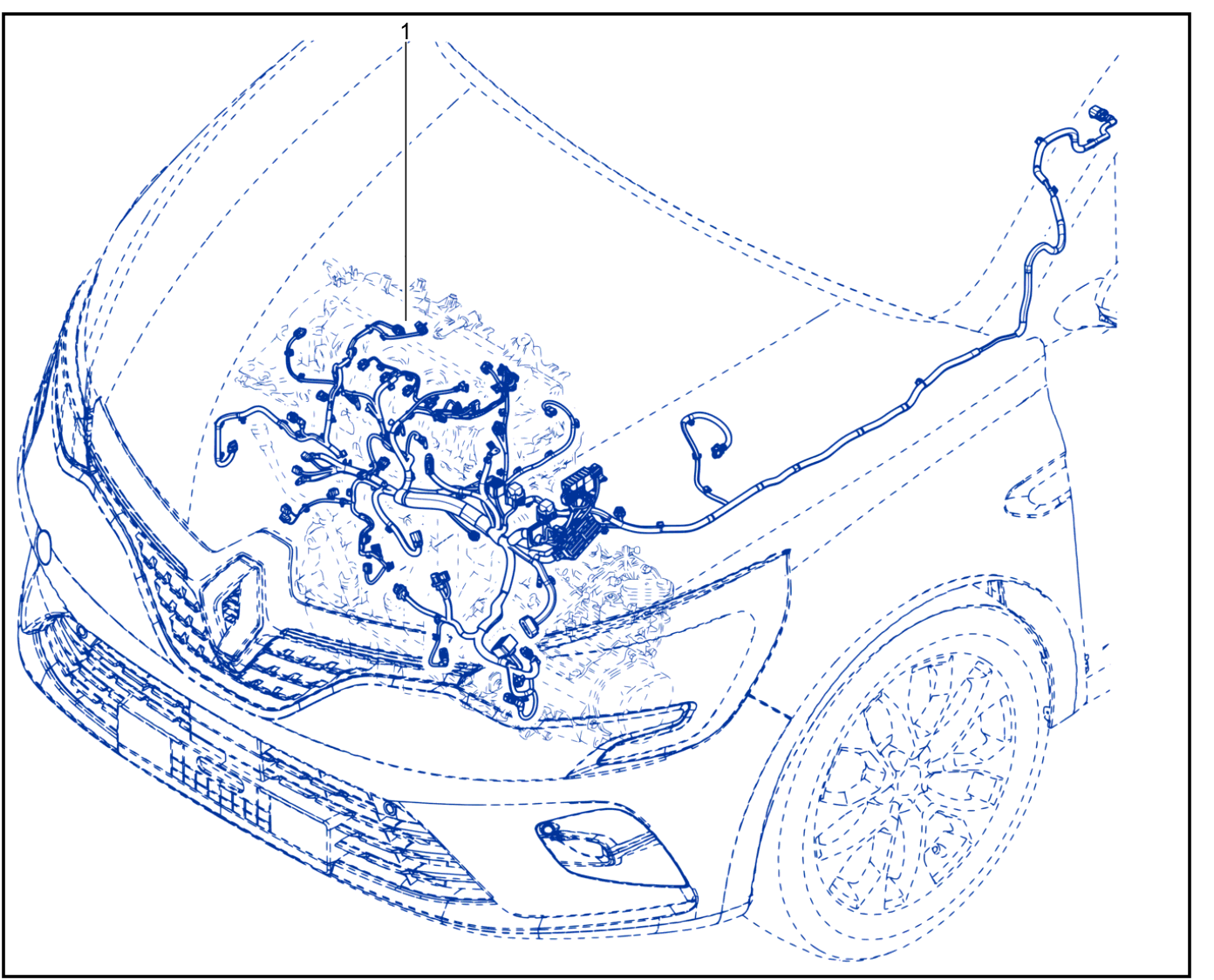 Wiring - Engine Components - 01090815