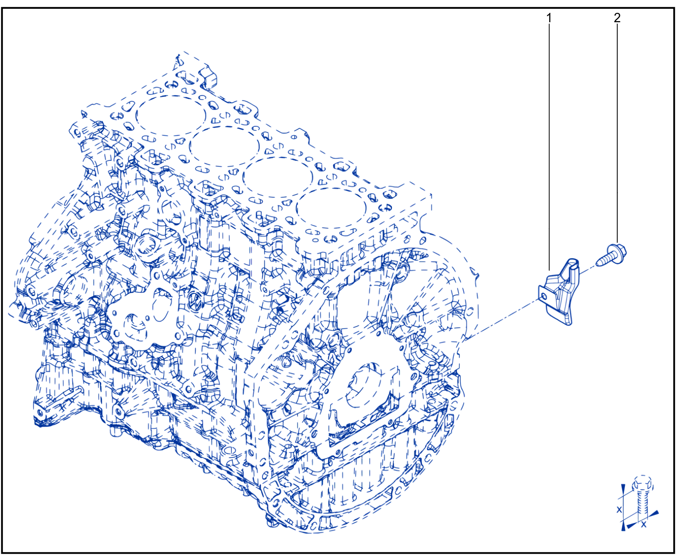 Cylinder Block - 01090837