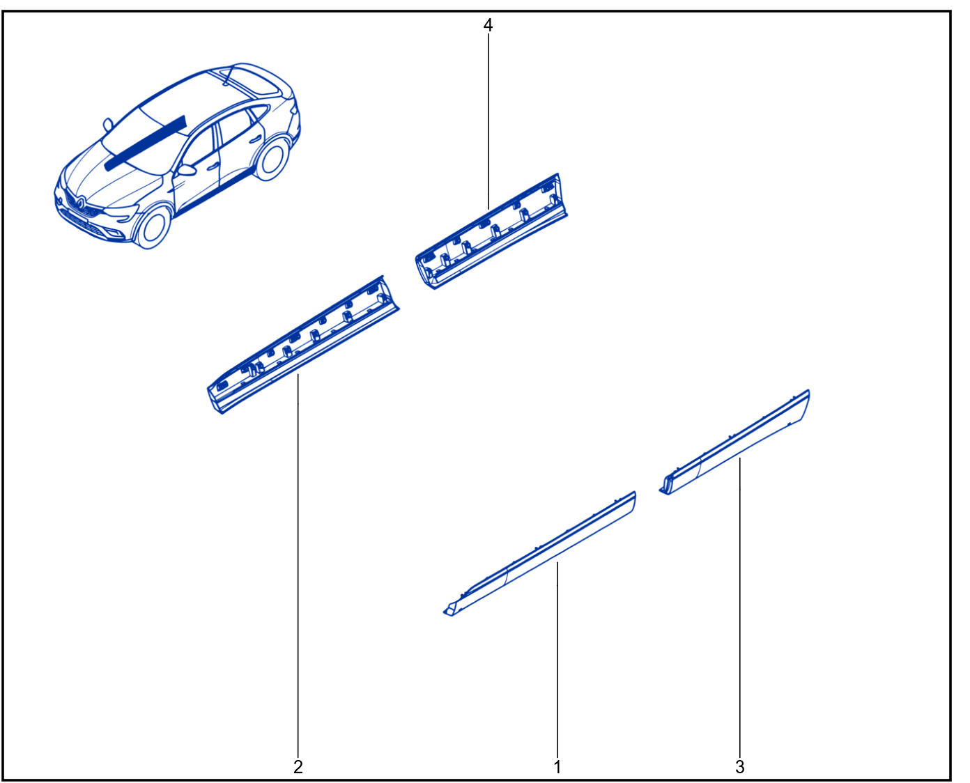 Protection Strip - Trim - 01090886