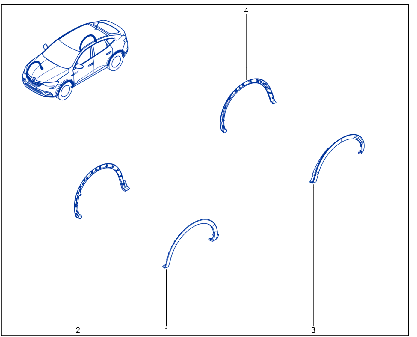Aerodynamic Component - Side Step - 01090906