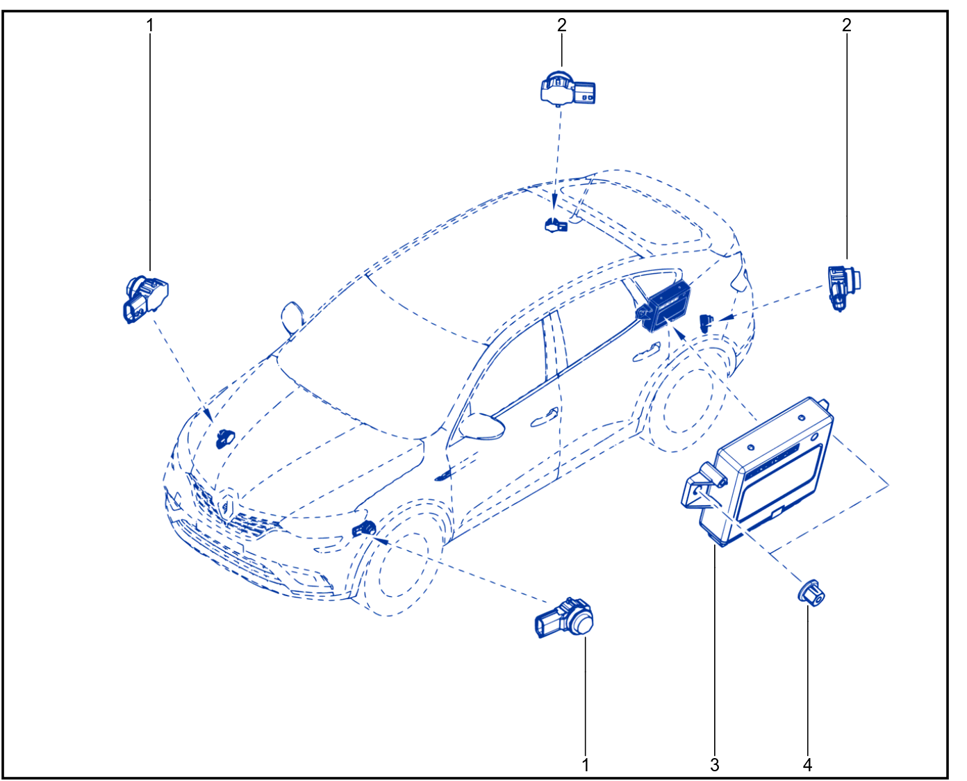 Parking Distance Control - 01090907