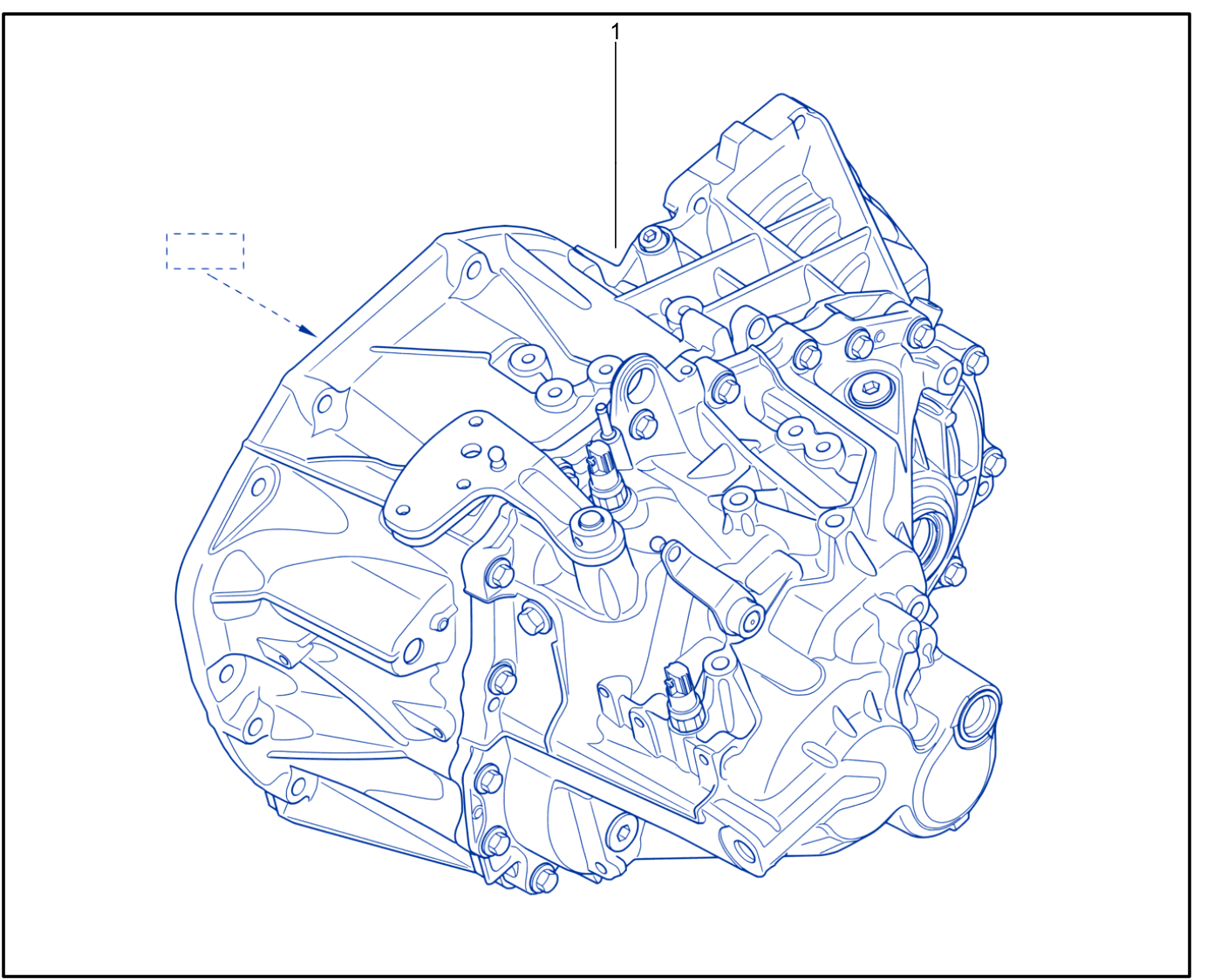 Assembled Gearbox - 01090935