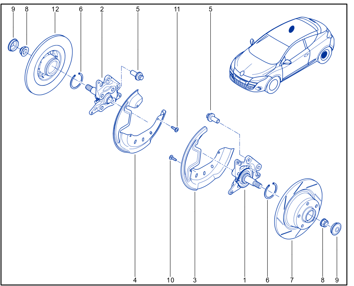 Rear Brake - 01090959