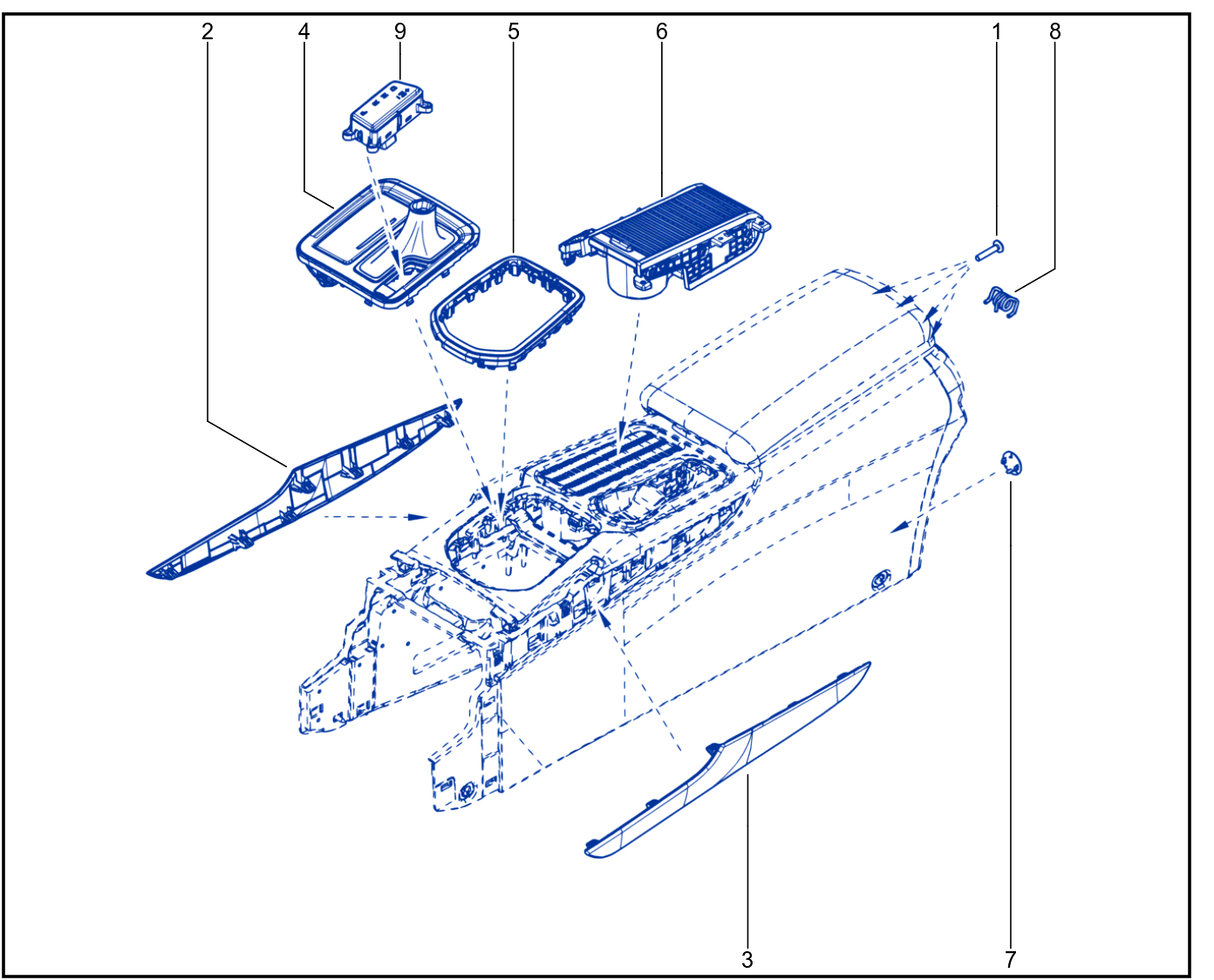 Centre Console - 01091119