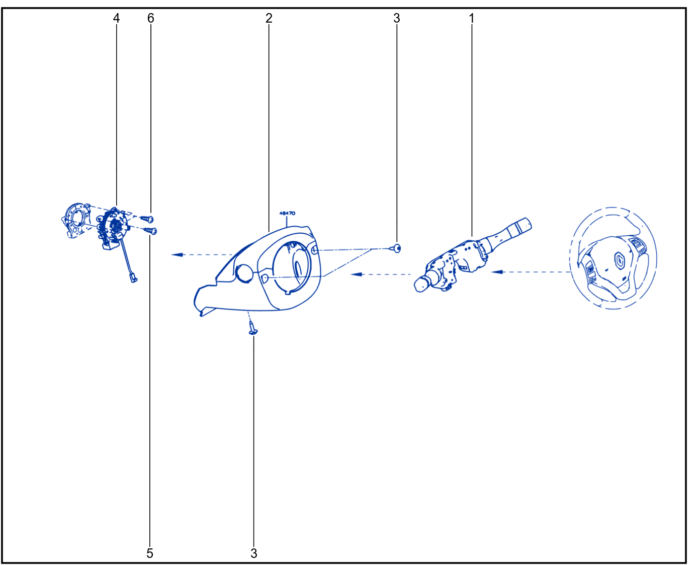 Steering Wheel Control - 01091138