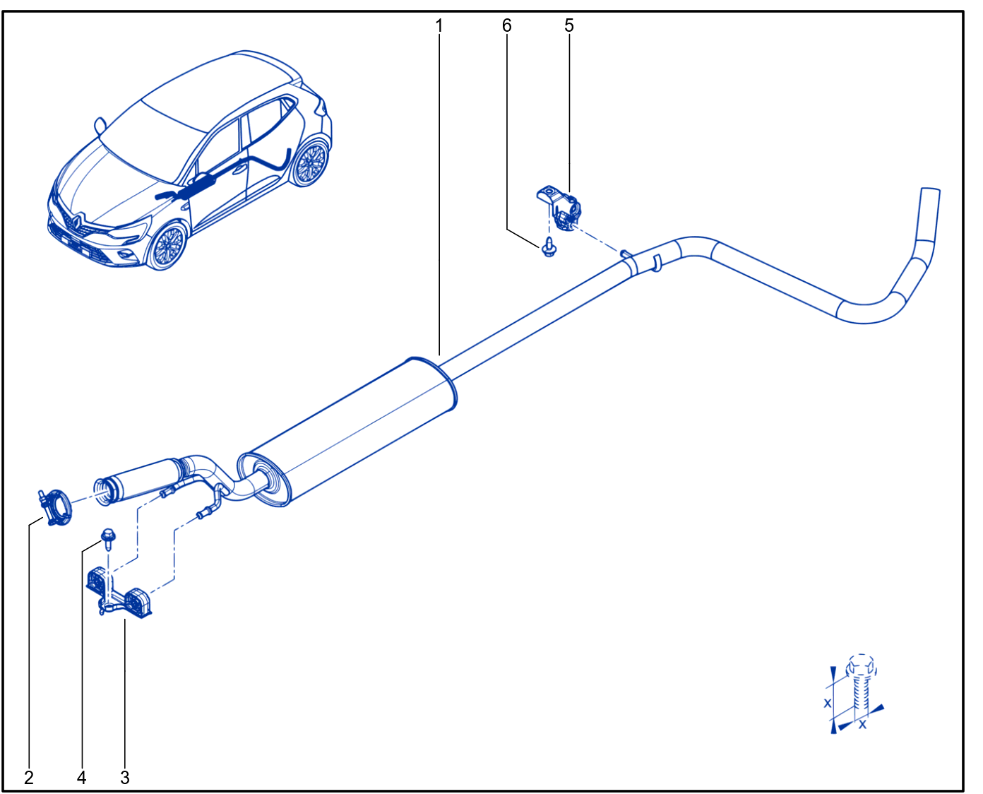 Exhaust Pipe - 01091140
