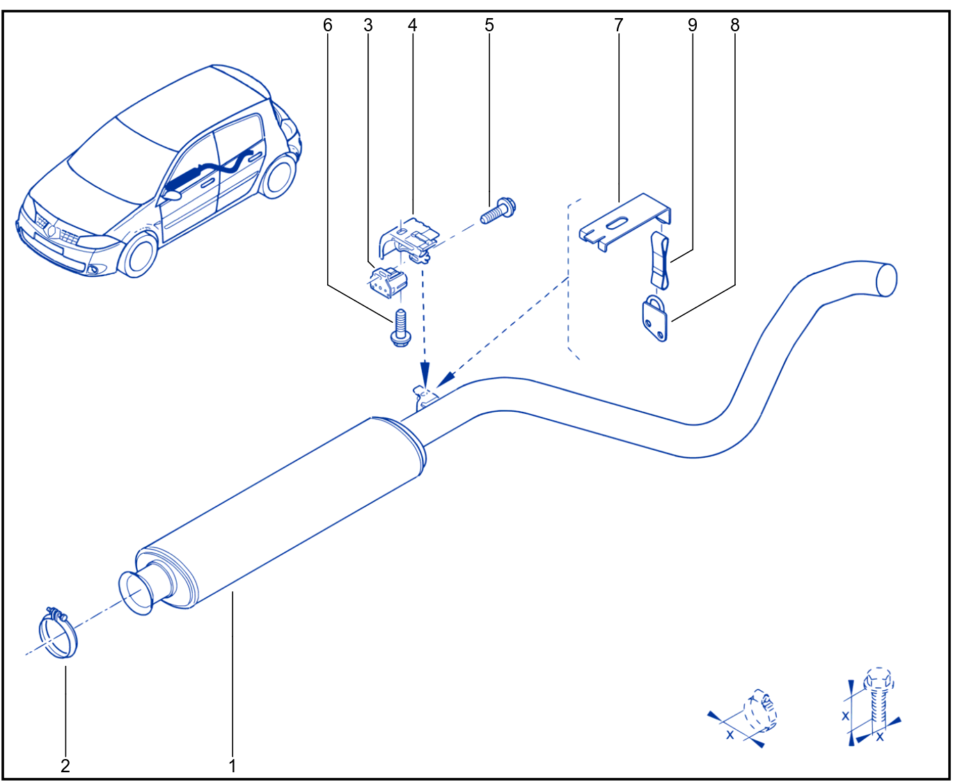 Exhaust Pipe - 01091182