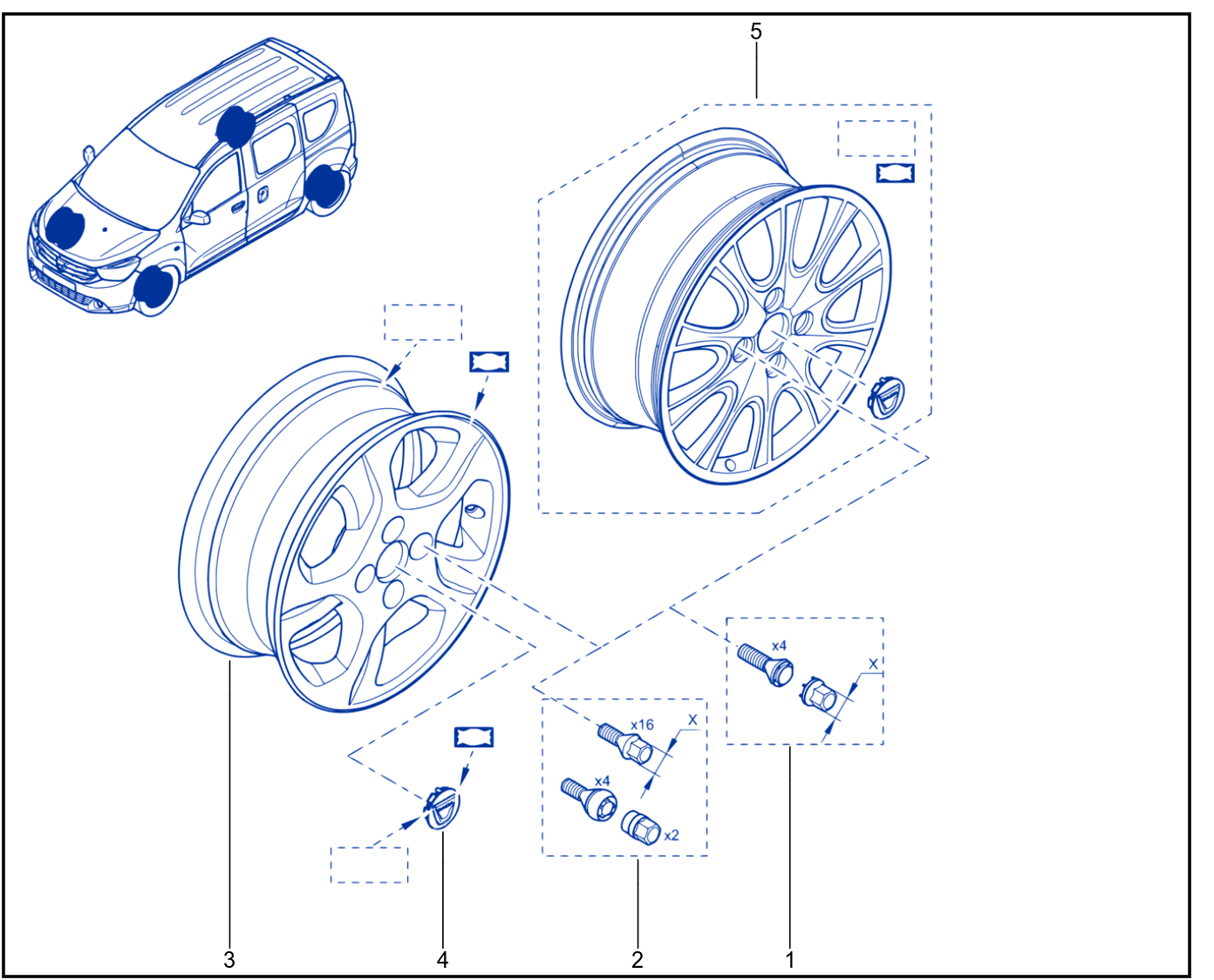 Wheel Nut - 01091194