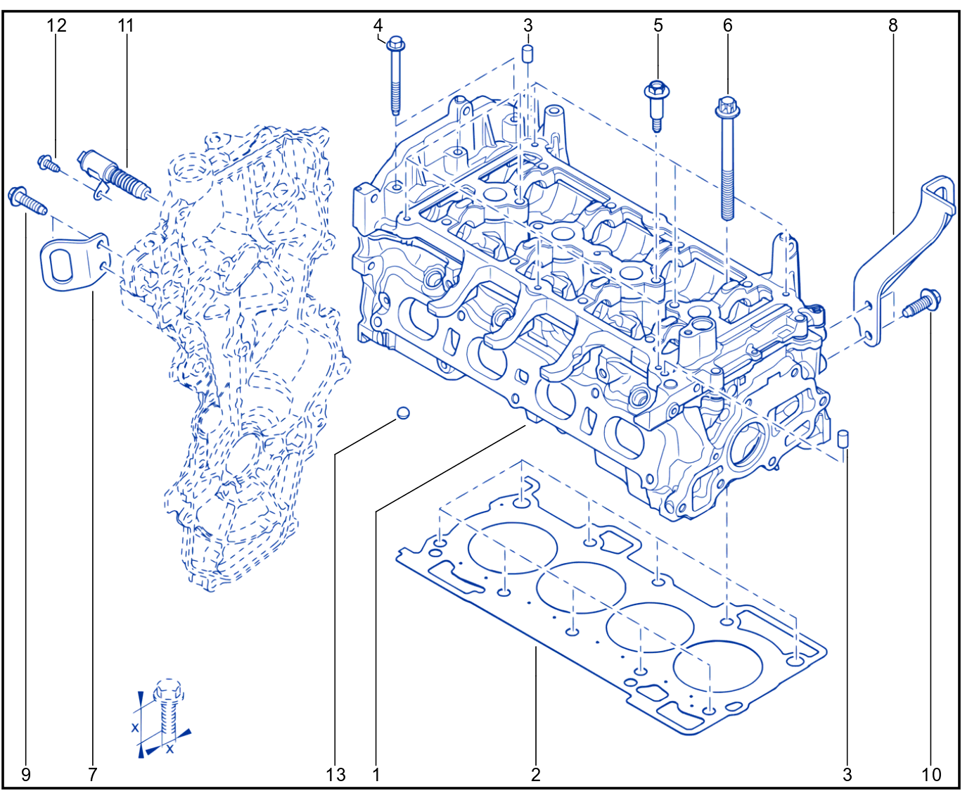 Cylinder Head - 01091214