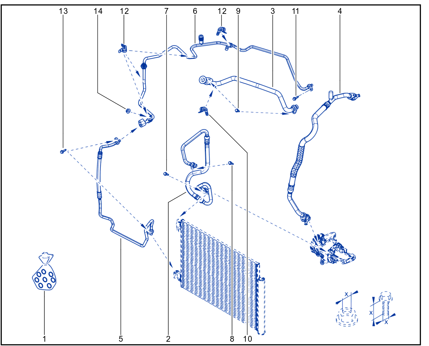 Main Air Conditioning Circuit - 01091243