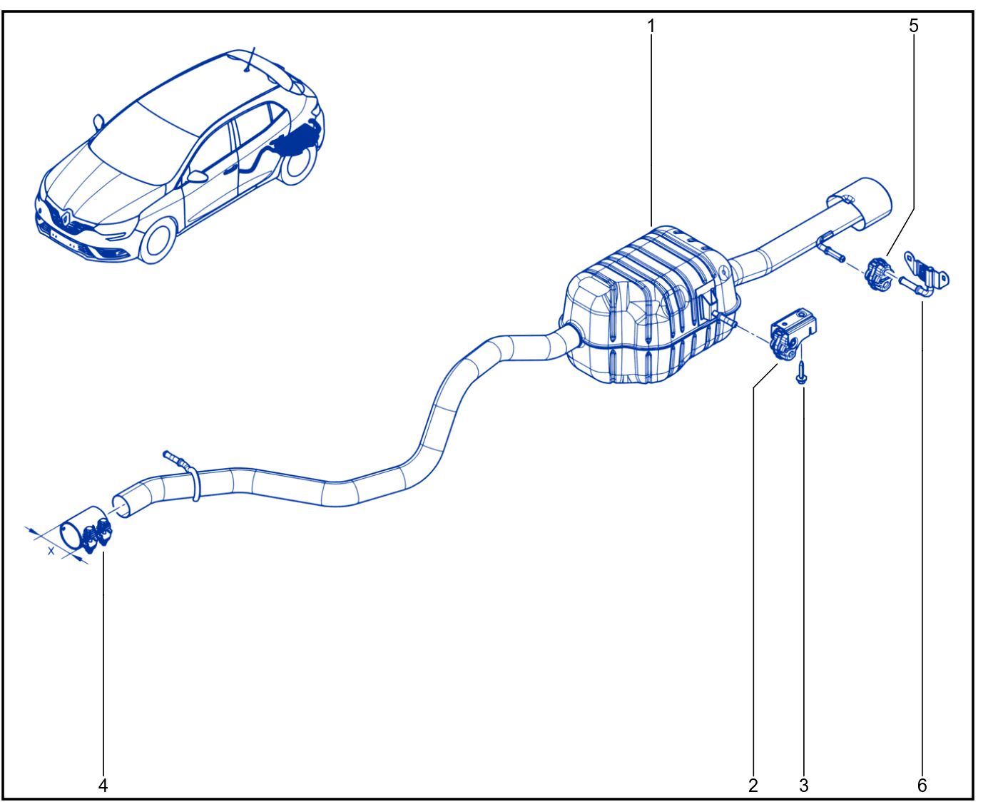Exhaust Pipe - 01091251