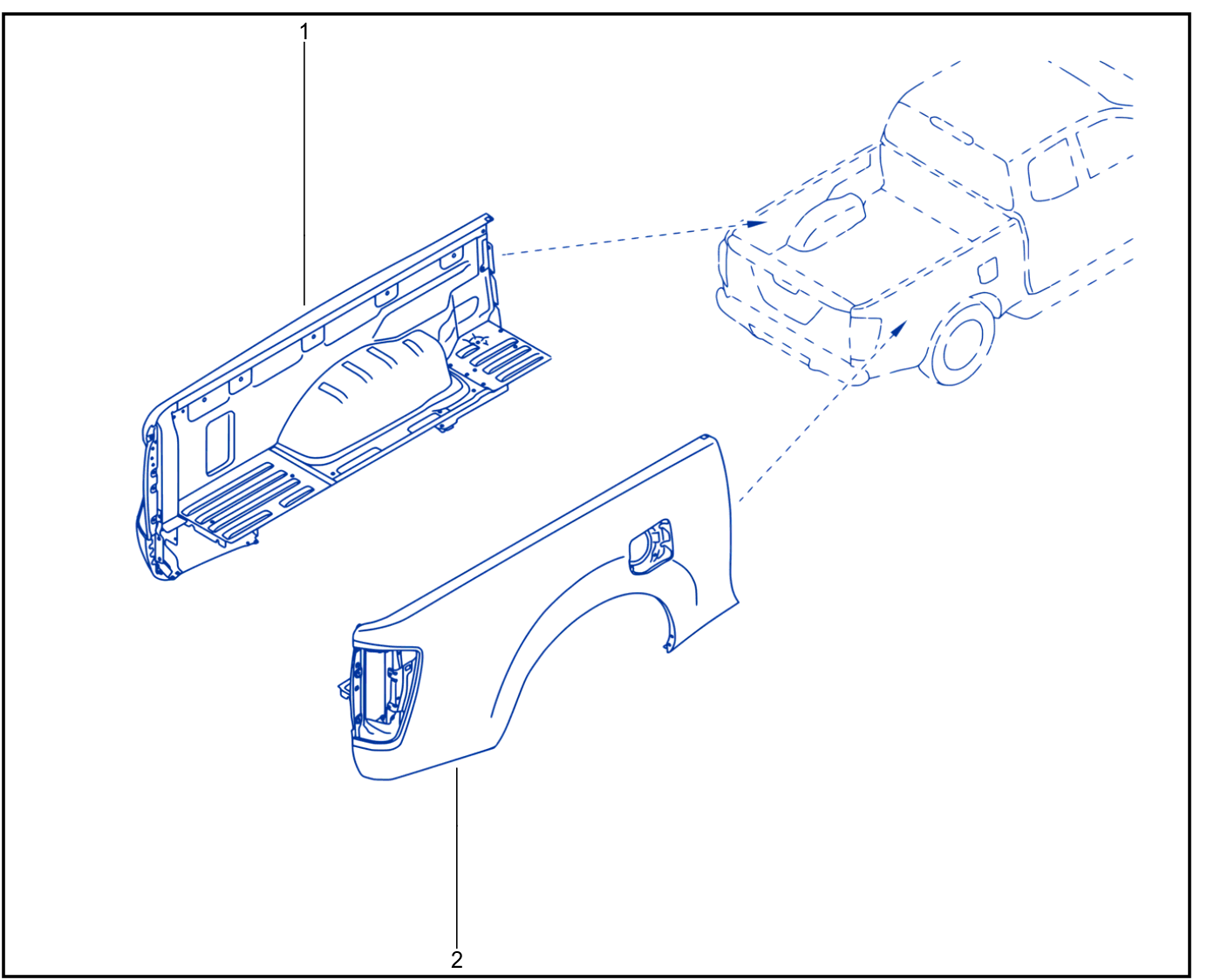 Rear Wheel House - 01091335