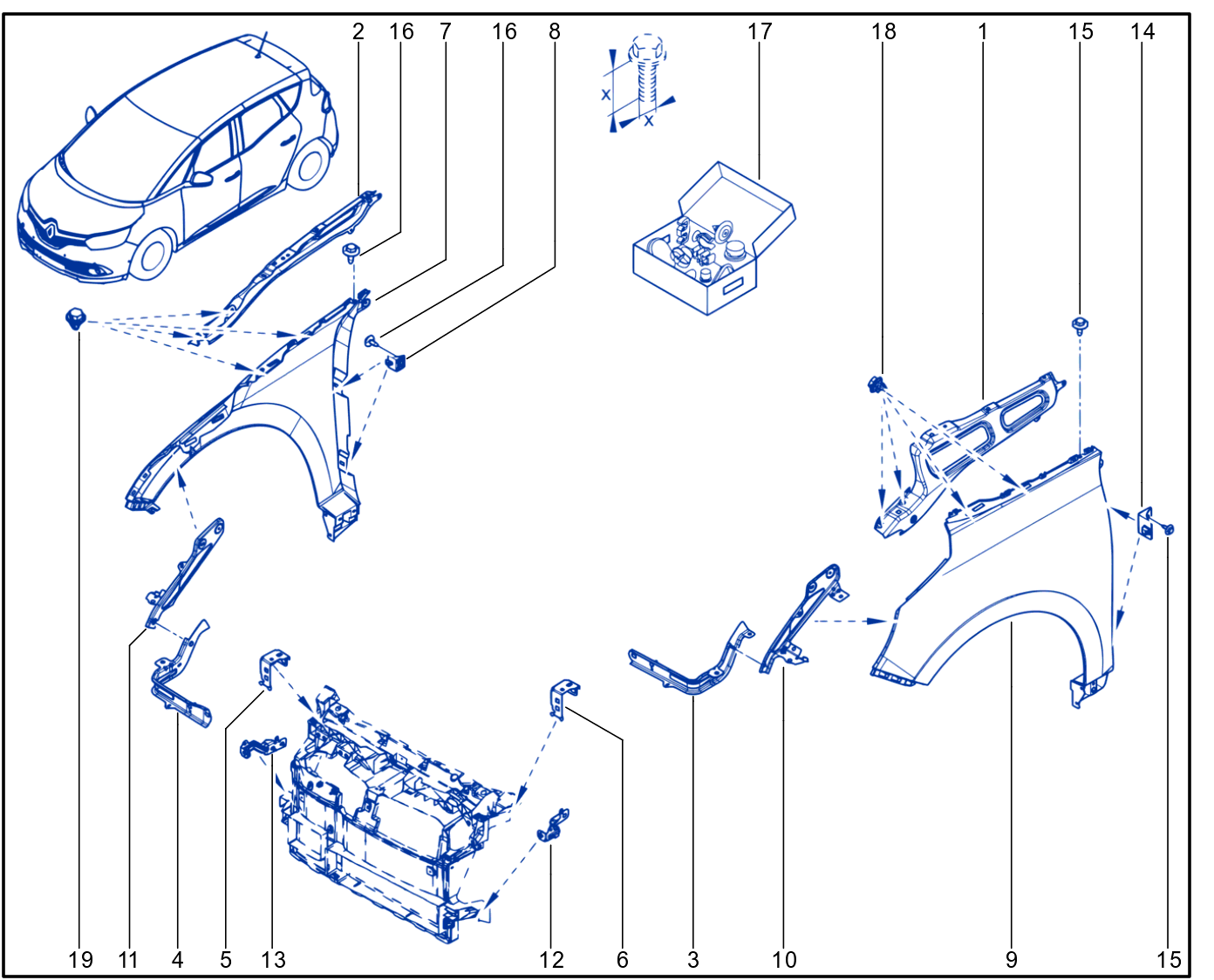 Front Wing - 01091340