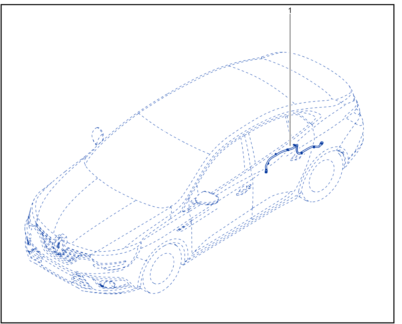 Wiring - Front End Panel Components - 01091394