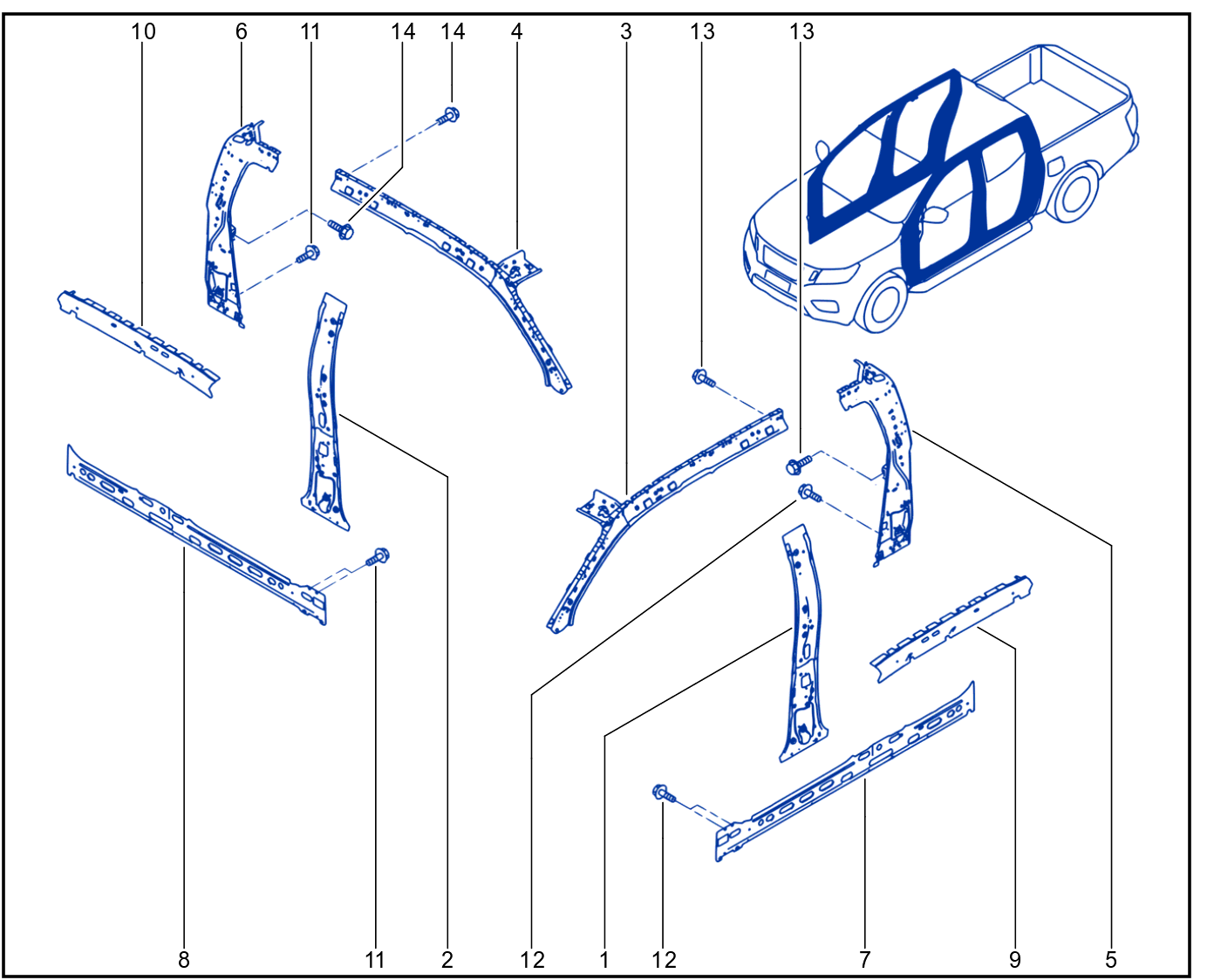 Body Side Lining - 01091455