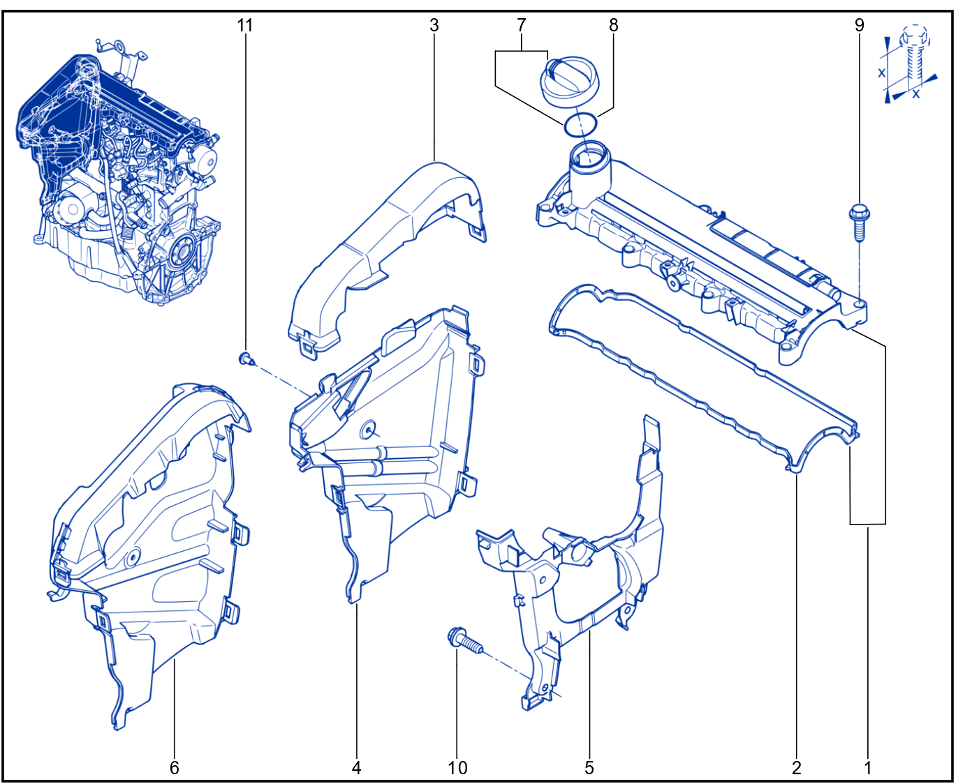 Cylinder Head - 01091470