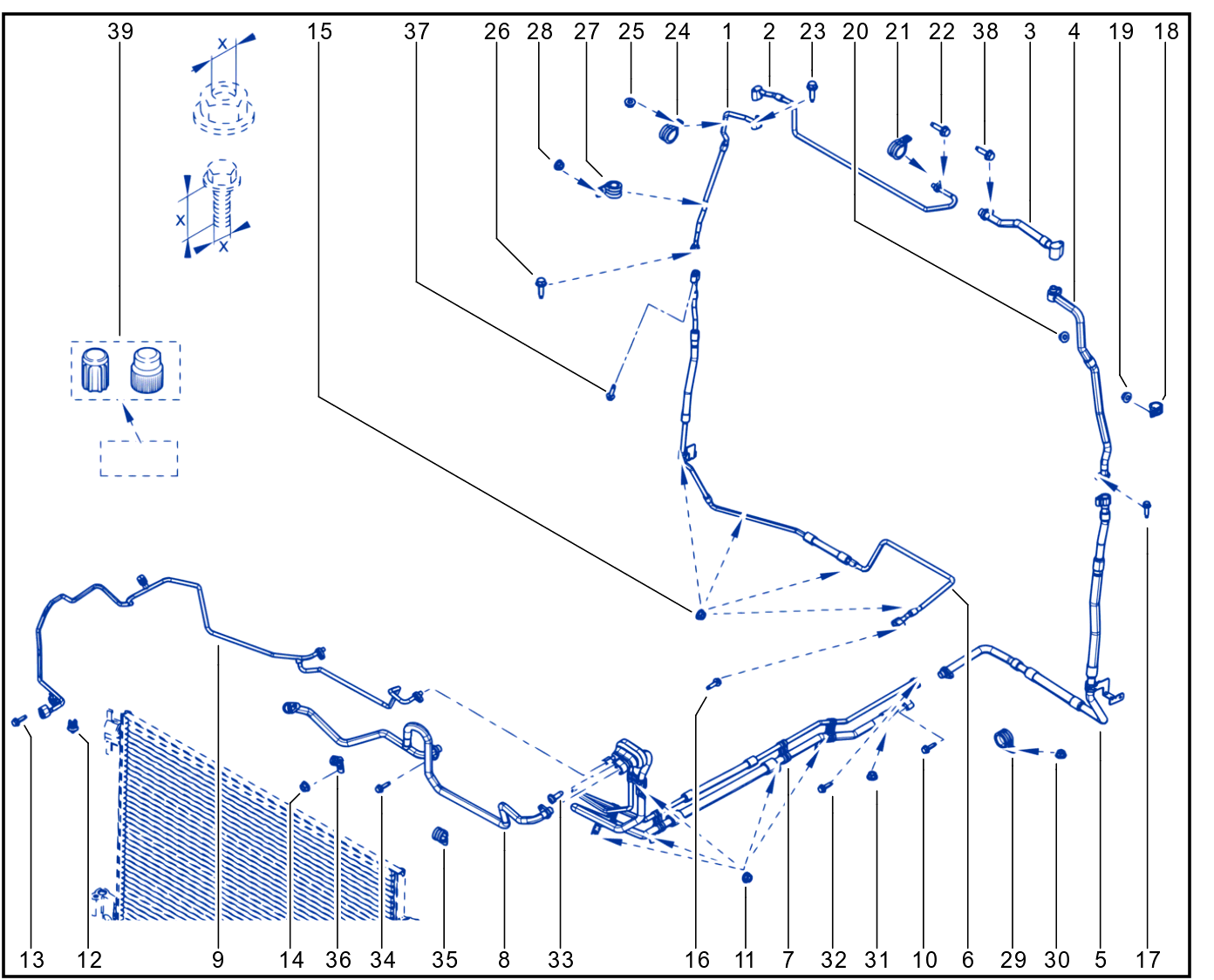 Main Air Conditioning Circuit - 01091492