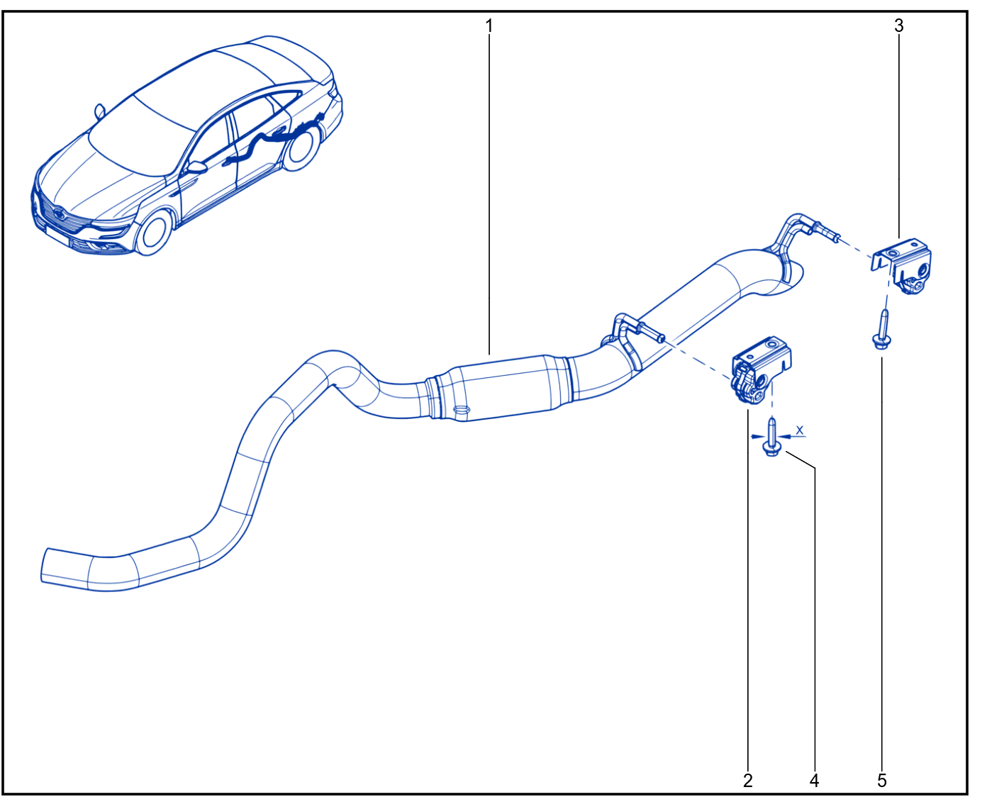 Exhaust Pipe - 01091502