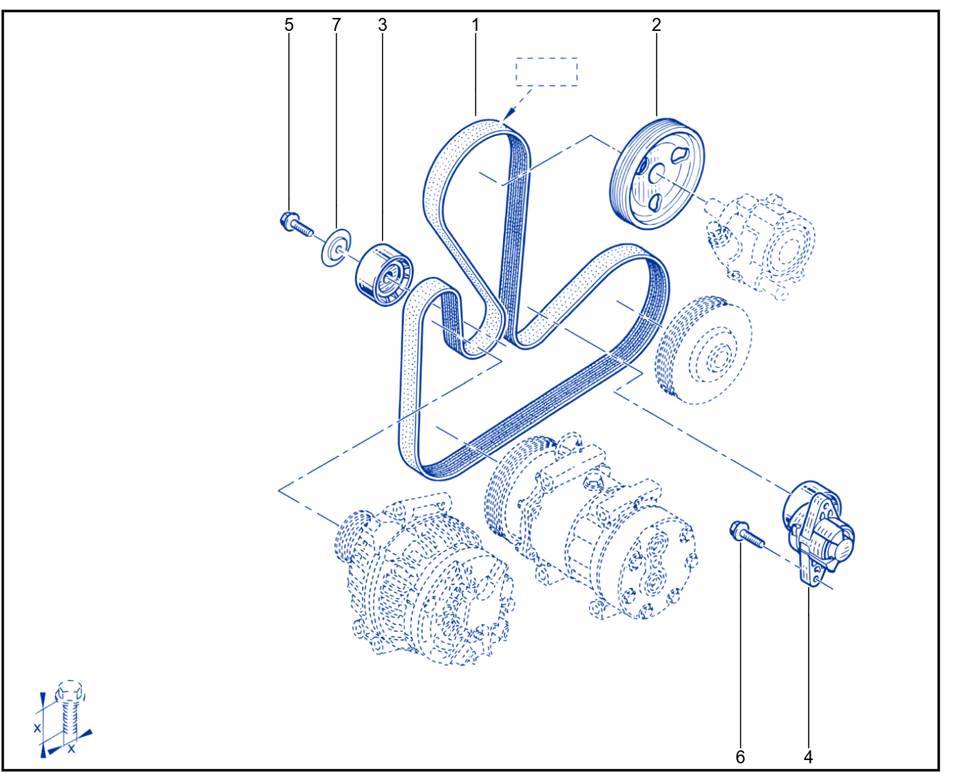 Tensioner - Belt - 01091509